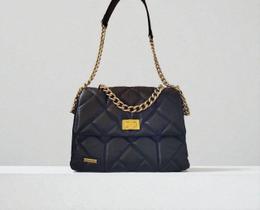 Bolsa Feminina Company Bag Fabricada em Couro 2995 Preto - Bolsa Feminina Company Bag Fabricada em Couro 2995 Preto -