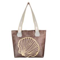 Bolsa Feminina Concha Estampa Alto Relevo Magicc B-246 Bolsa Feminina Concha Estampa Alto Relevo Magicc B-246