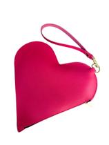 Bolsa Feminina Coração De Mão Bolsinha Básica Dia A Dia Varias Cores