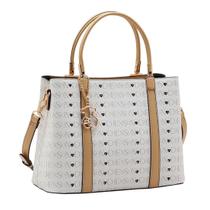 Bolsa Feminina Coração Transversal Ursinho Strass Chenson