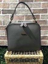 Bolsa feminina couro legítimo, marca Ongaratto, alça de mão e tiracolo Bolsa feminina couro legítimo, marca Ongaratto, alça de mão e tiracolo