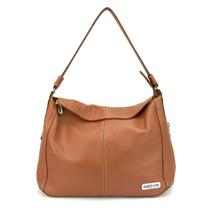 Bolsa Feminina Couro Legitimo Sacola Hobo Média Caramelo Luxo Bolsa Feminina Couro Legitimo Sacola Hobo Média Caramelo Luxo