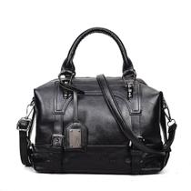BOLSA FEMININA COURO PU GRANDE & ELEGANTE ESPAÇOSA & VERSÁTIL Cor:Preto