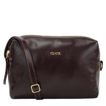 Bolsa Feminina Crossbody de Couro Classe Couro