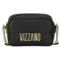 Bolsa Feminina Crossbody Preto Vizzano 10003.8