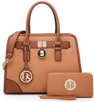 Bolsa feminina Dasein com alça superior, bolsa de ombro