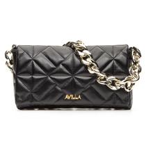Bolsa feminina de corrente e matelassê avilla