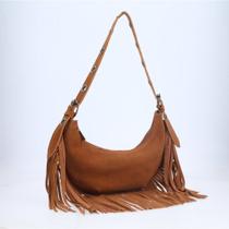 Bolsa Feminina de Couro com Franja Bolsa Feminina de Couro com Franja