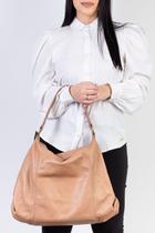 Bolsa feminina de couro grande Cris