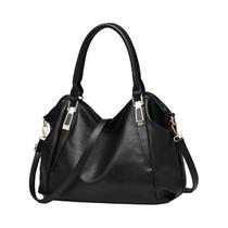 Bolsa Feminina de Couro Macio - Grande Capacidade, Ombro e Crossbody