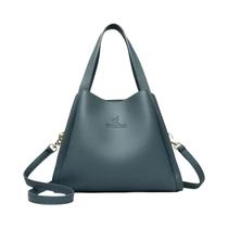 Bolsa Feminina de Couro Macio Vanderwah - Bolsa Crossbody com Alça Superior