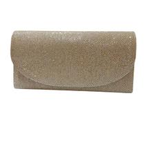 Bolsa Feminina De Festa Clutch Glitter Brilho Luxo