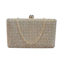 Bolsa Feminina de Festa Clutch Strass Pedraria Brilhante