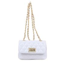 Bolsa Feminina de Festa Prime com Corrente Premium Casual Moda Baladinha