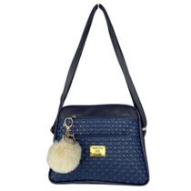 Bolsa Feminina de Lado Tiracolo Lateral Pequena 3 Compartimentos Bolsa Feminina de Lado Tiracolo Lateral Pequena 3 Compartimentos