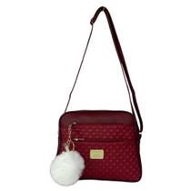 Bolsa Feminina de Lado Tiracolo Lateral Pequena 3 Compartimentos Bolsa Feminina de Lado Tiracolo Lateral Pequena 3 Compartimentos