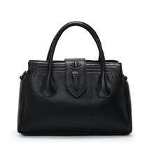 Bolsa Feminina de Luxo Aidrani 2024 - Grande Capacidade, Couro Genuíno Macio