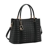 Bolsa Feminina de Mão Chenson CG85397 Cristal Monograma Cor:Café Bolsa Feminina de Mão Chenson CG85397 Cristal Monograma Cor:Café