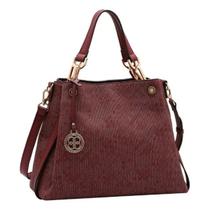 Bolsa Feminina de Mão Chenson CG85438 Confort Chic Cor:Vinho