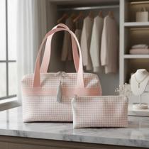 Bolsa feminina de mão Deborah com carteira clutch