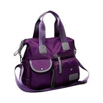 Bolsa Feminina De Nylon Impermeável De Grande Capacidade Bolsa Mensageiro De Ombro Casual Fashion