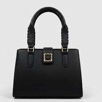 Bolsa Feminina De Ombro Alça De Mão E Transversal De Lado, Premium reforçada com divisórias, Dia das Mães e Presente