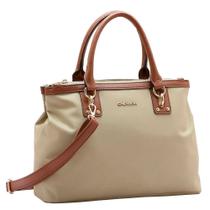 Bolsa Feminina de Ombro Chenson Bege 3184597