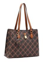 Bolsa Feminina de Ombro Chenson CG85373 Monograma Contemporâneo