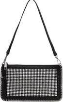 Bolsa Feminina de Ombro com Alça Corrente Pedras Brilhantes - SMACTUDO