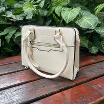 Bolsa Feminina de Ombro com Alca Removivel Branca
