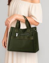 Bolsa Feminina de Ombro com Zíper Estilo e Praticidade