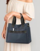 Bolsa Feminina de Ombro com Zíper Estilo e Praticidade