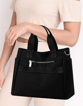 Bolsa Feminina de Ombro com Zíper Estilo e Praticidade Bolsa Feminina de Ombro com Zíper Estilo e Praticidade