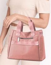 Bolsa Feminina de Ombro com Zíper Estilo e Praticidade Bolsa Feminina de Ombro com Zíper Estilo e Praticidade