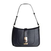 Bolsa Feminina De Ombro Dayane Magalhães Preta Bolsa Feminina De Ombro Dayane Magalhães Preta