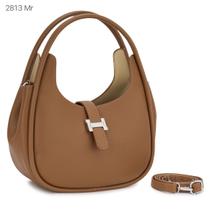 Bolsa Feminina de Ombro e Transversal Inspiração Luxo Meia Lua com Divisões 2813 Cor:Vermelha Bolsa Feminina de Ombro e Transversal Inspiração Luxo Meia Lua com Divisões 2813 Cor:Vermelha
