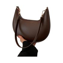 Bolsa Feminina de Ombro em Forma de Lua, Nova Moda Luxuosa, Bolsa de Ombro Única para Mulheres Bolsa Feminina de Ombro em Forma de Lua, Nova Moda Luxuosa, Bolsa de Ombro Única para Mulheres