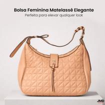 Bolsa Feminina de Ombro Matelassê com Design Elegante e Alça Regulável