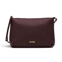 Bolsa Feminina De Ombro Média Classe Couro Legítimo 3681 Original -