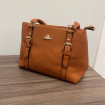 Bolsa Feminina de Ombro Miss Dong Caramelo DH1032 Bolsa Feminina de Ombro Miss Dong Caramelo DH1032