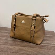Bolsa Feminina de Ombro Miss Dong Creme DH1032 Bolsa Feminina de Ombro Miss Dong Creme DH1032