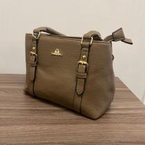 Bolsa Feminina de Ombro Miss Dong Marrom DH1032 Bolsa Feminina de Ombro Miss Dong Marrom DH1032