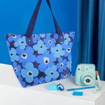 Bolsa Feminina de ombro Papoula Jacki Design Azul Bolsa Feminina de ombro Papoula Jacki Design Azul