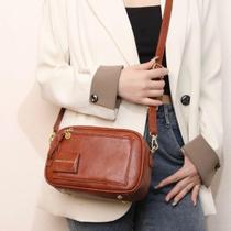 Bolsa feminina de ombro transversal de couro pavão de ouro original Bolsa feminina de ombro transversal de couro pavão de ouro original