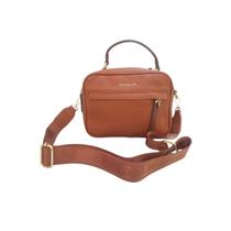 Bolsa feminina de ombro transversal de couro pavão de ouro original Bolsa feminina de ombro transversal de couro pavão de ouro original