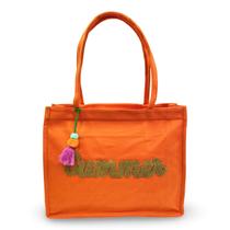 Bolsa Feminina de Praia Piscina com cores Vivas + Pompom