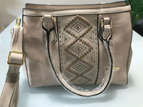 Bolsa Feminina Decorada Nude - Queen