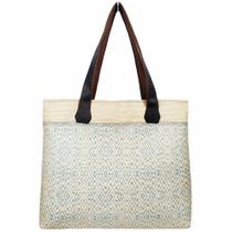 Bolsa Feminina Dia Dia Casual Azul-Marfim Magicc Bolsas