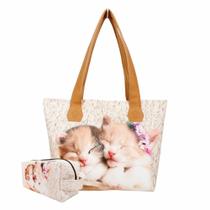 Bolsa Feminina e Necessaire Pet Gatinhos Magicc Bolsas Bolsa Feminina e Necessaire Pet Gatinhos Magicc Bolsas