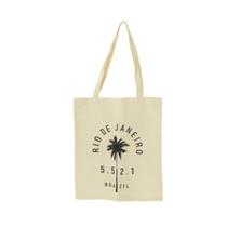 Bolsa Feminina Ecobag 100% algodão Estampa RJ +55 21 Bolsa Feminina Ecobag 100% algodão Estampa RJ +55 21